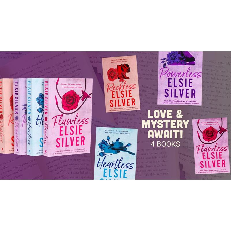Chestnut Springs Series by Elsie Silver: 4 Books Collection Set - Fiction - Paperback 4