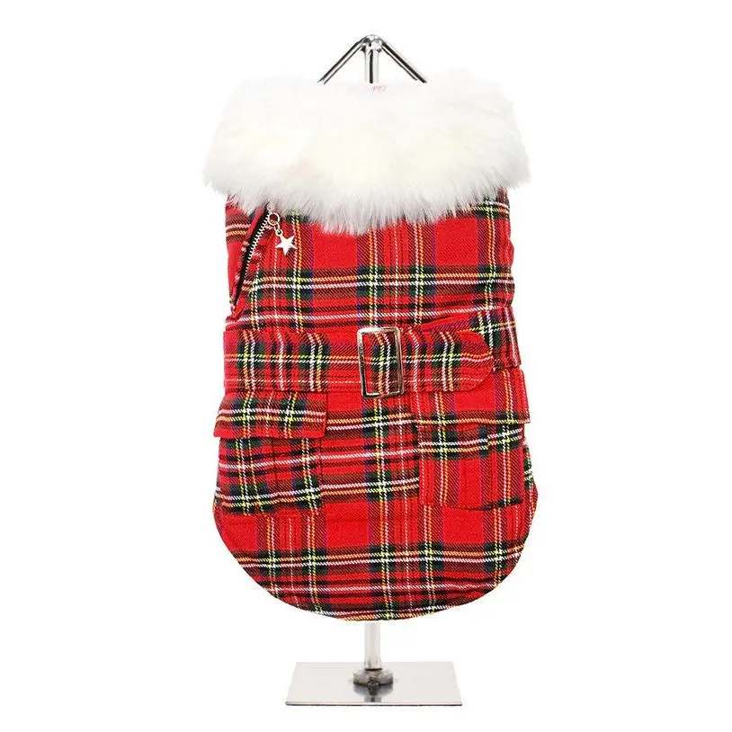 MacGregor Quilted Tartan Dog Coat – Stylish Warmth for Every Pup!