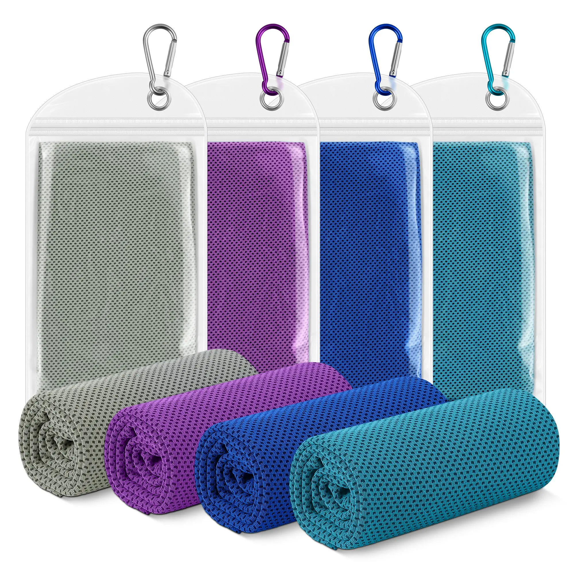 ASAB Pack Of 4 Microfibre Cooling Towel
