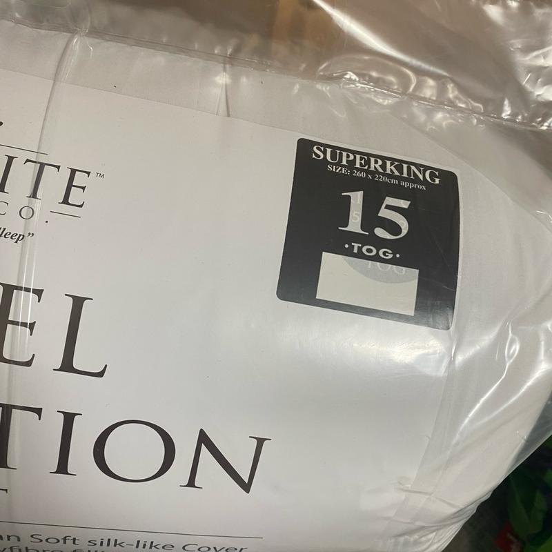 Super King Size Duvet 15Tog Hotel Collection - Nice, Comfortable, Good Quality 3