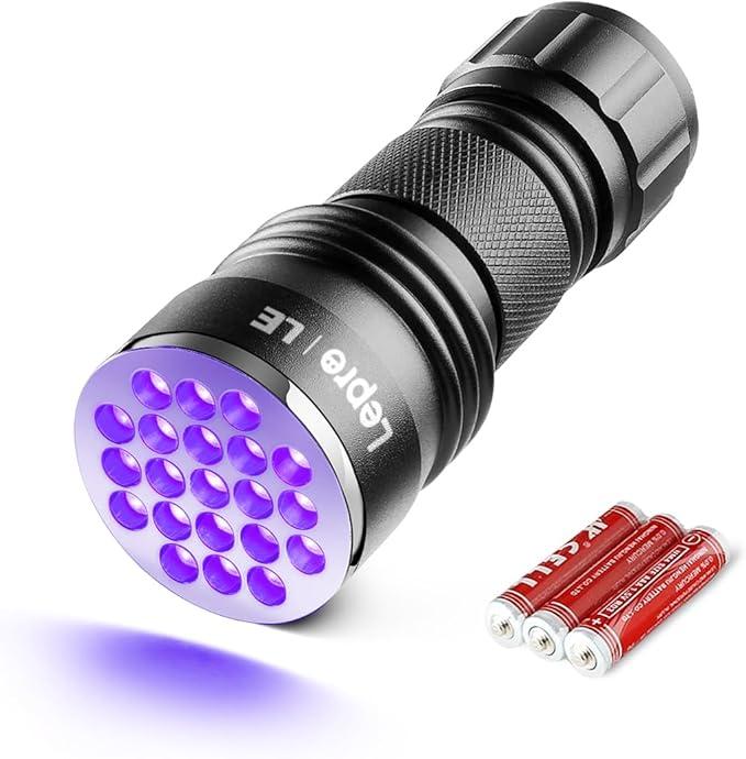 Pet Urine Detector UV Light, 21 LED 395nm UV Torch 2