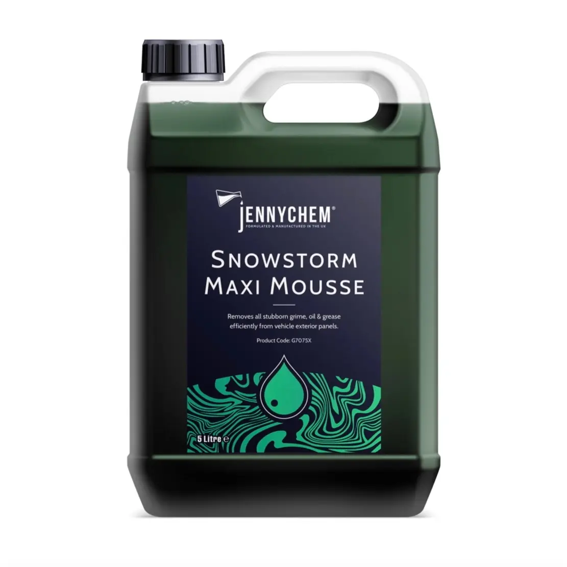 Jennychem Snowstorm Maxi Mousse  – Advanced TFR Snow Foam for Effortless Vehicle Cleaning