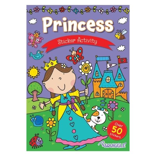 Youngland My Fun Sticker Activity Books – Pack of 4 – Pirates, Monsters , Unicorn & Princess 4