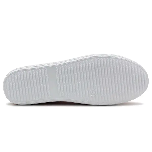 Ladies Womens Soft Canvas Low Top Slip On Flat Cushioned Walking Pumps Plimsolls Shoes Trainers 4