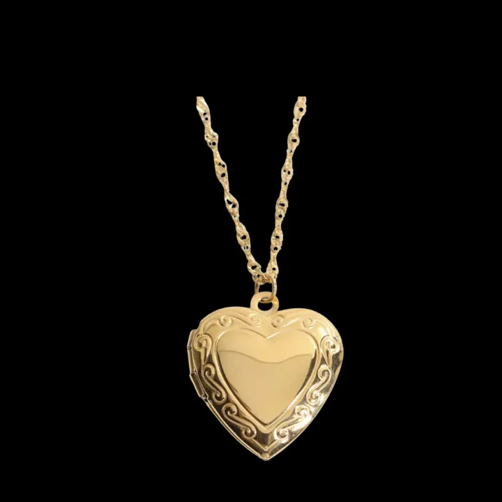 TRESOR - Gold Locket necklace 1