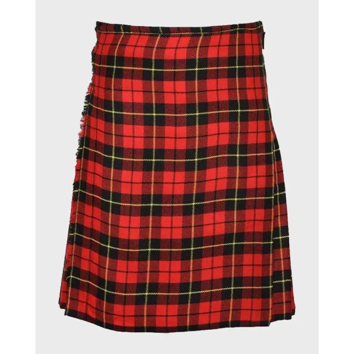 Customized Scottish Traditional Wallace Tartan Kilt – Menswear Cultural Casual Clothings for Man