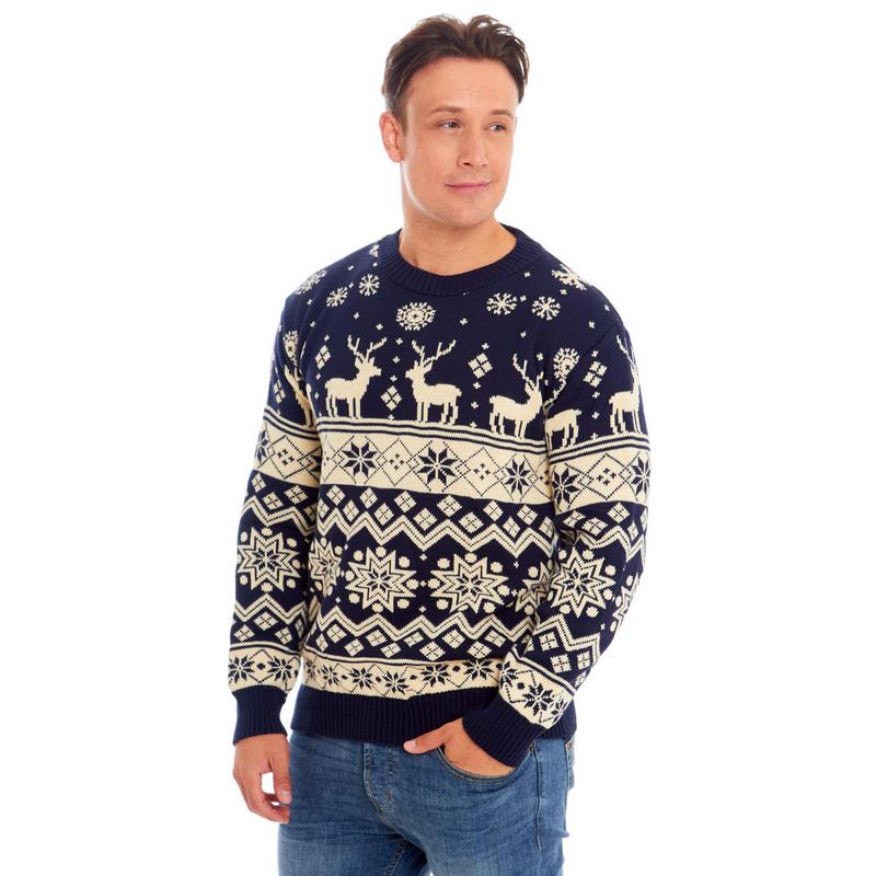 Nordic Cream Christmas Jumper 1
