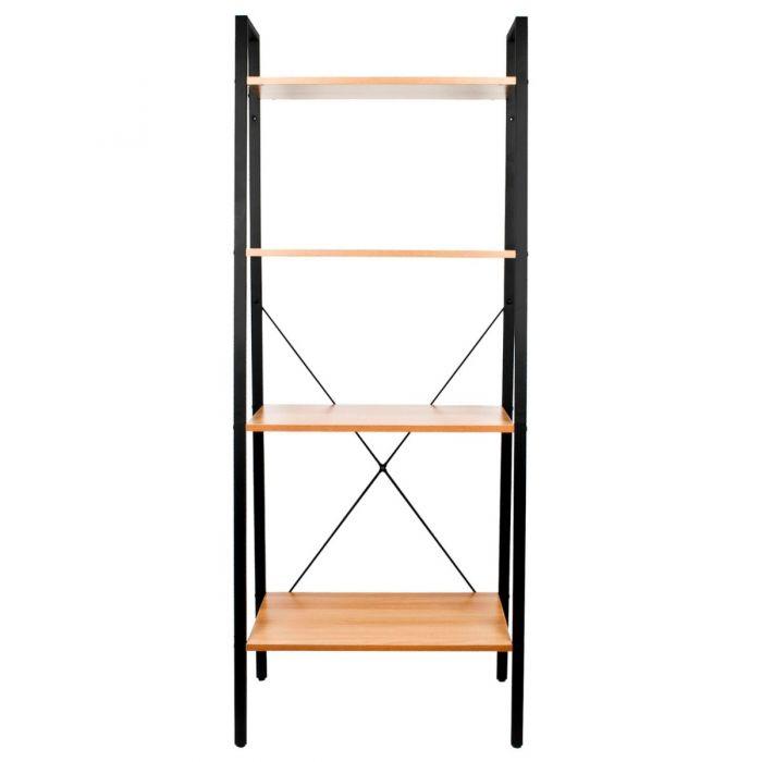 4 Tier Ladder Shelves Display Cabinet Bookshelf Unit for Home Living Room Furniture 3
