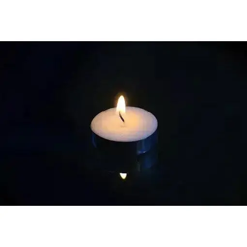 Tea Night Lights Candles 4 HOUR LONG BURN Unscented Tealights Nightlight 4HR 2