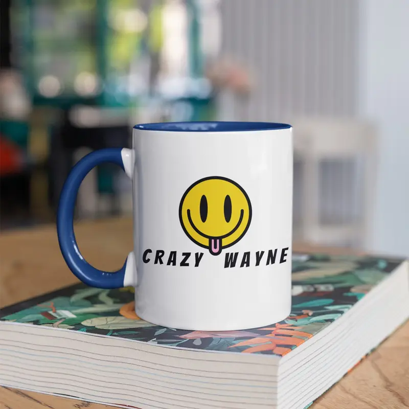 Crazy Wayne Tik Tok Raver Mug Ceramic Coffee Tea Drink Cup Drinkware Tumbler mugs 2