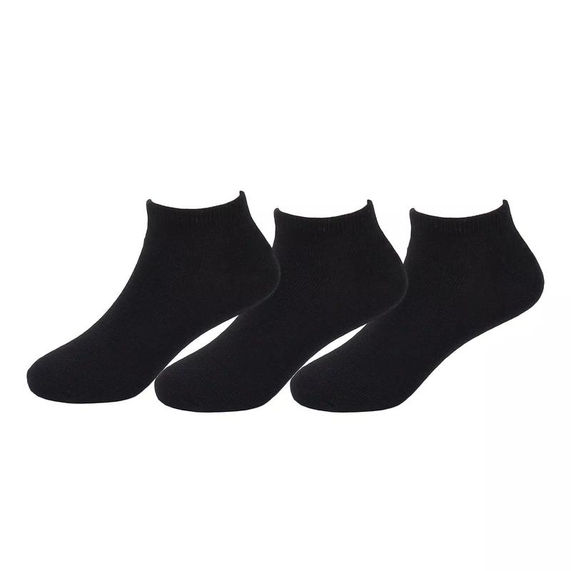 3/6/12 Pairs Girls Trainer Socks Kids Ankle Shoe No Slip Liner Sports Gymnastics 4