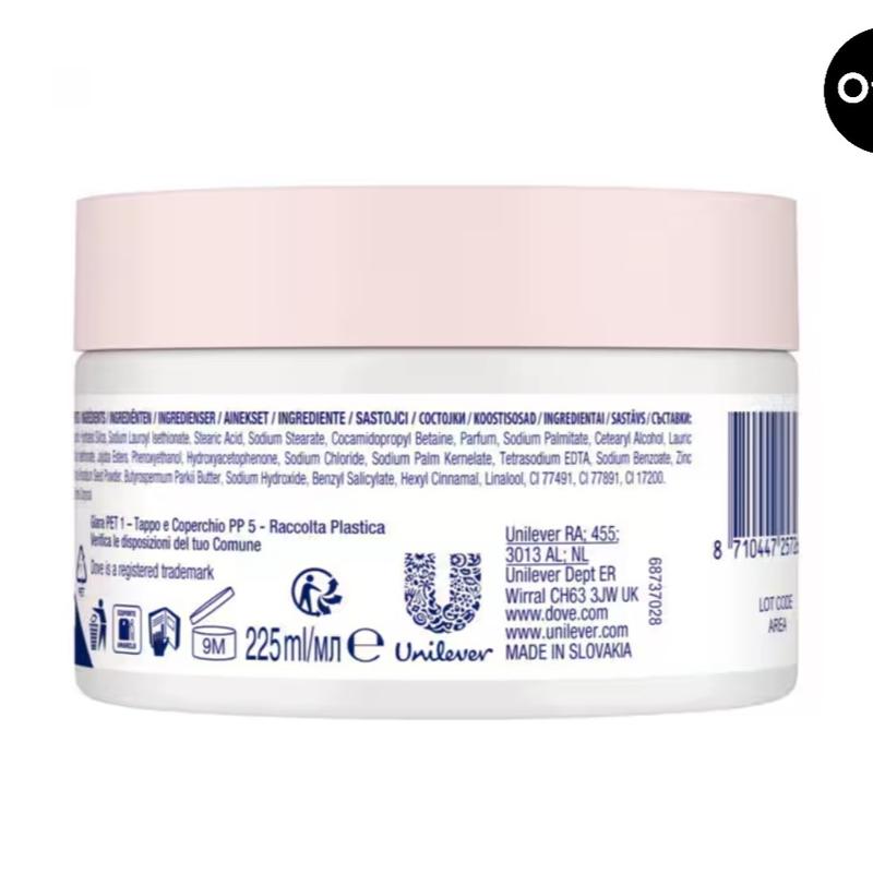Dove Body Scrub Pomegranate Seeds & Shea Butter 225ml - Skin Repair Body Care Moisturizing Smooth 4