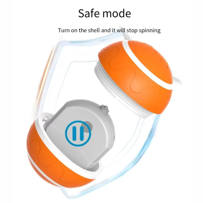 Smart Interactive Pet Ball Remote Control Flashing Rolling Jumping Rotating Waterproof Dog Chew Toy Ball for Aggressive Chewers 3