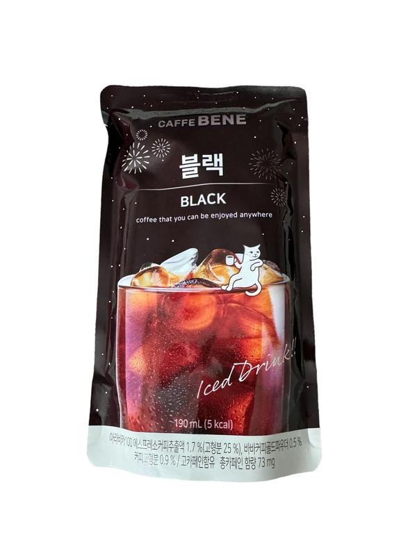 Caffe Bene 190ml Iced Drinks Pouch, choose from coffee or fruity flavours 8