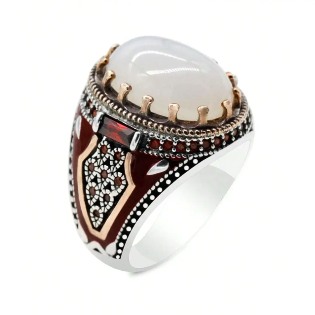 1PC Men's Vintage Fashion Ring, Jewelry Dating, Wedding, Engagement, Valentine's Day Gift Decoration Accessories, Suitable for Daily Wear