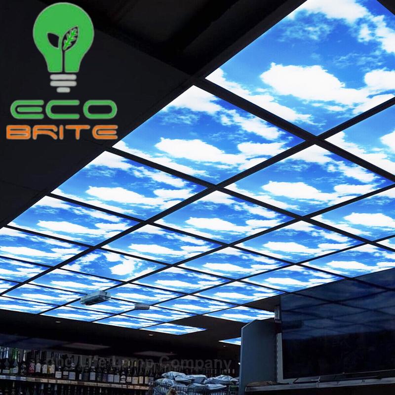 LED Sky Panel | 600mm x 600mm | 48W | 7000K | Anti-Yellowing & Flicker-Free 1