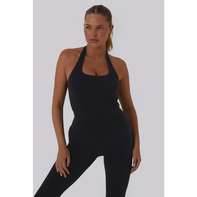 Everyday Halter Top - Classic Black 0