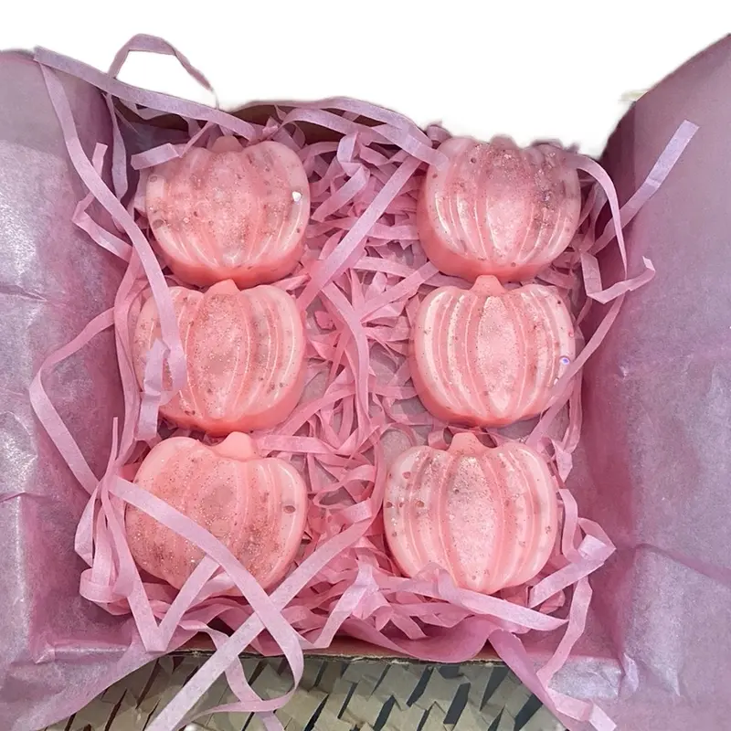 Highly Scented Pumkin Wax shapes Home Fragrance Candle Decor Freshener Perfume Aroma Ornaments Decoration  Set 1