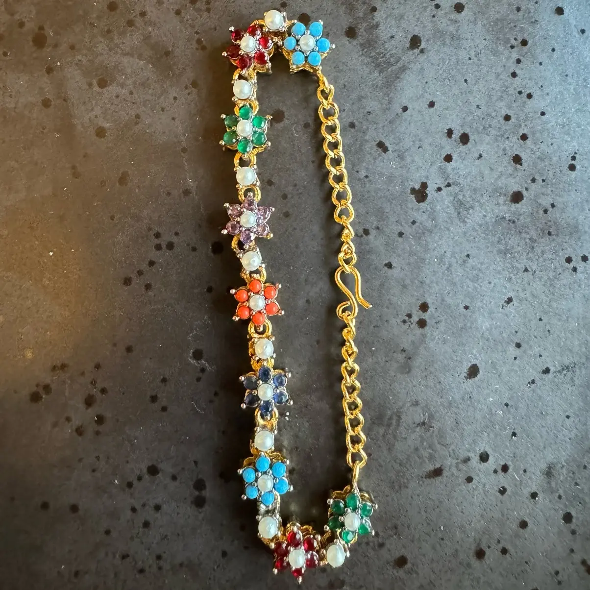 Multicoloured bracelet