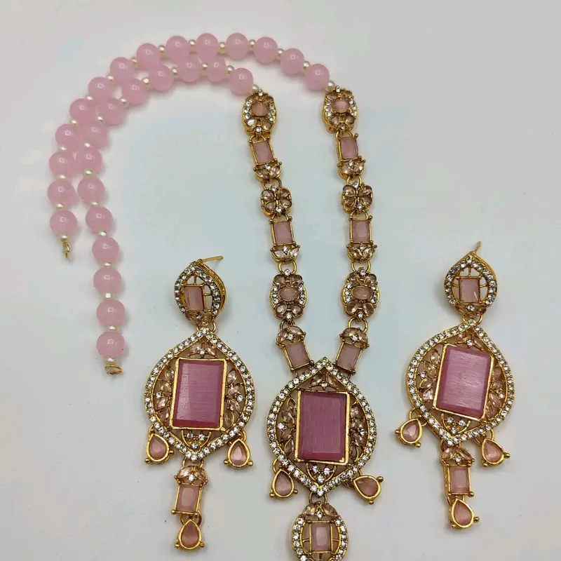 Gold Plated Egyptian long necklace Set... 4