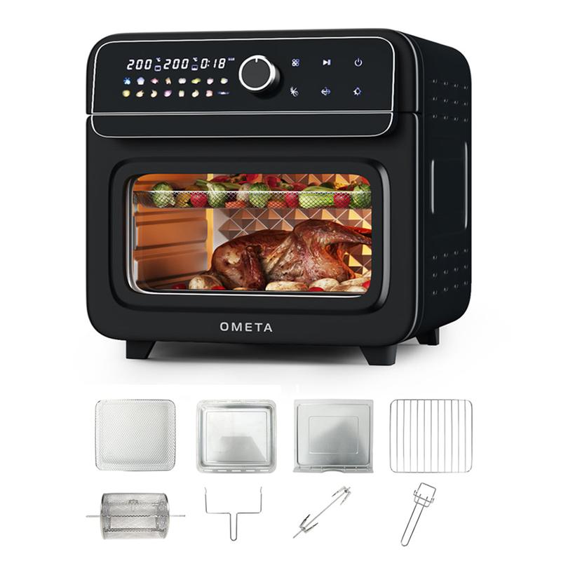 Ometa 28L Air Fryer Oven Countertop Kitchen Appliance, Black 4