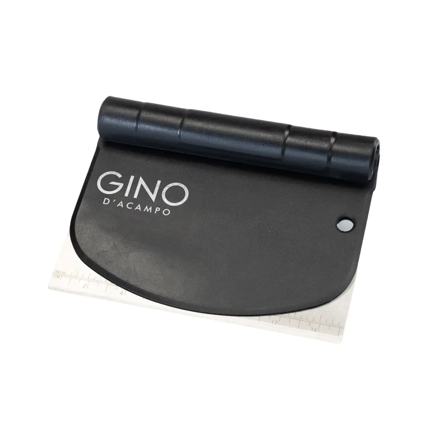 Dough Scraper Set - Dual-Function 2 Piece Set Plastic & Stainless Steel Bakeware/  Utensils Measurement Guide - Gino Pizza Ovens