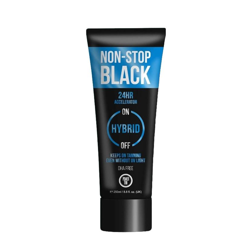 Power Tan Non-Stop Black Hybrid Sunbed Tanning Accelerator 1