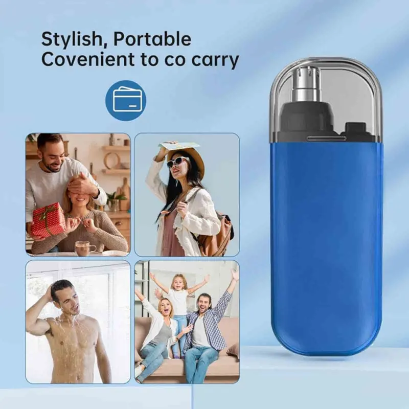 Electric Nose Ear Hair Trimmers Remover Professional Clipper USB Rechargeable UK 1