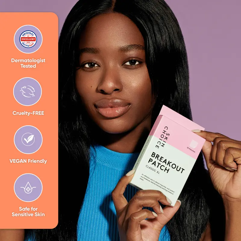 Breakout Patch Classic’s Holy Grail | Face, Body, Nose & Pimple Patches Bundle | Award-Winning | Hydrocolloid Acne Patch & Pore Strips to Absorbs Pus & Oil, Unclog & Shrink Pores | Spot Treatment + Blackhead Remover | Vegan & Cruelty-Free 7