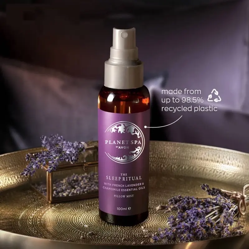 Planet Spa Sleep Ritual Pillow Mist Aromatherapy; the top-rated sleep spray hero, infused with French lavender and chamomile essential oils to help you get the beauty sleep you deserve. Assists sleep, ensures relaxation. oil 6