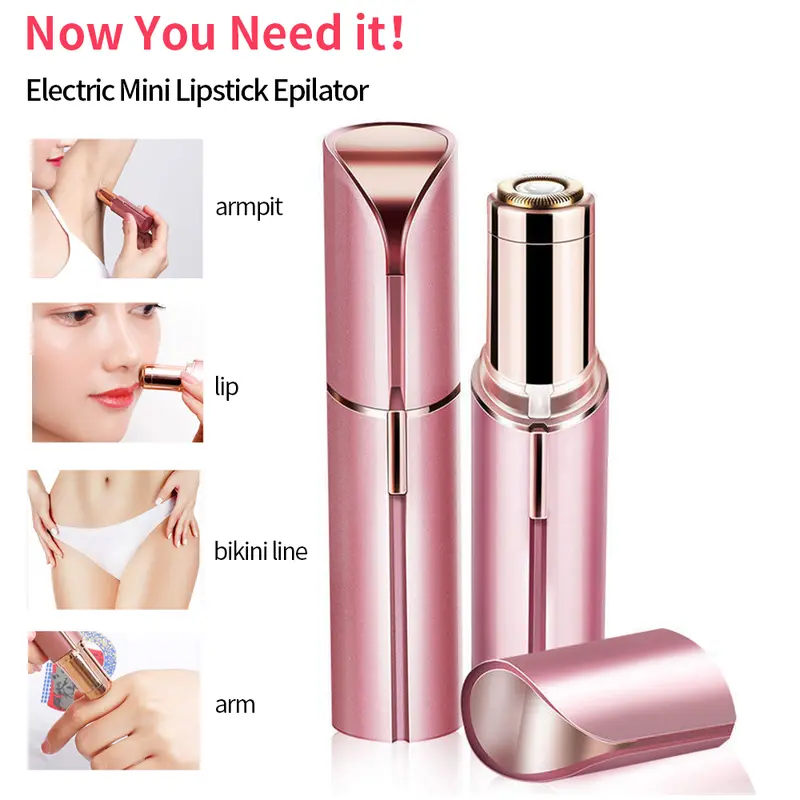 Flawless Facial Hair Remover, USB Rechargeable,18k Gold plated Results Like JML 1