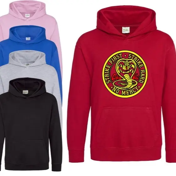 New Cobra Kai Hoodie Kids Unisex Karate Dojo Christmas Gift 3