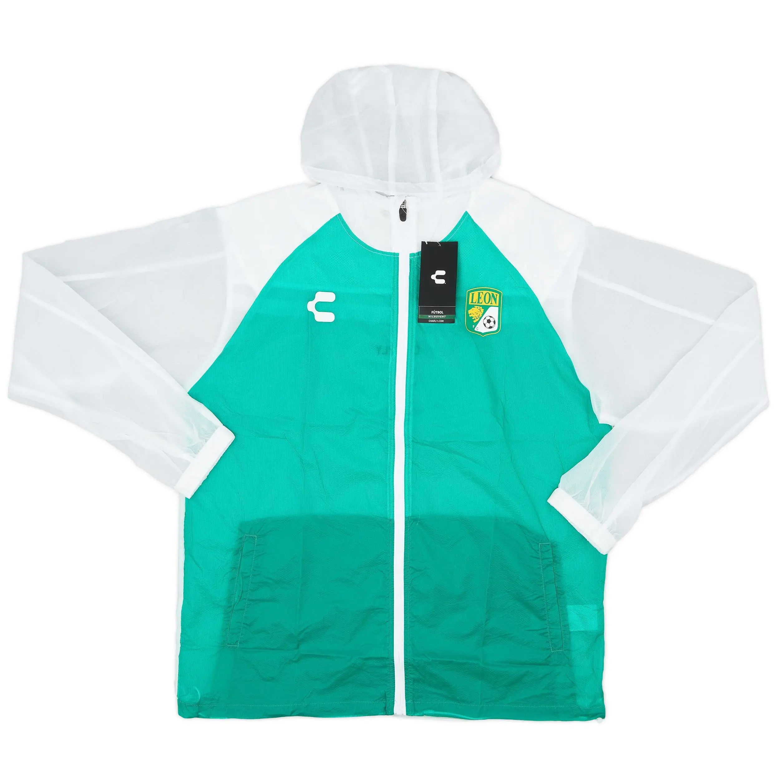 2021-22 Club Leon Charly Windbreaker Jacket | Classic Football Shirts