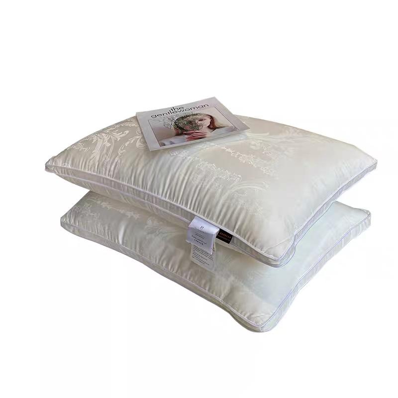 500 Thread Count-Beyond Hotel Quality Luxury Royal Jacquard Pillow （Pair） 4