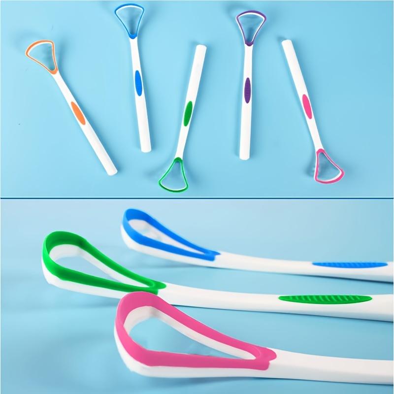 BPA-Free Silicone Tongue Scraper for Adults - Dual-Action Cleaner for Bad Breath and Oral Odor Eliminator 8