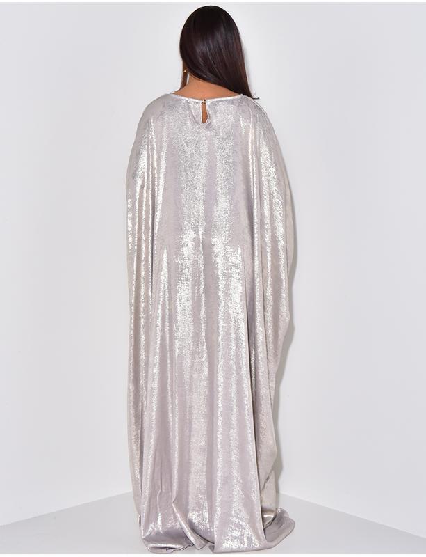 Women's Shimmer Kaftan with Inner Belt 3