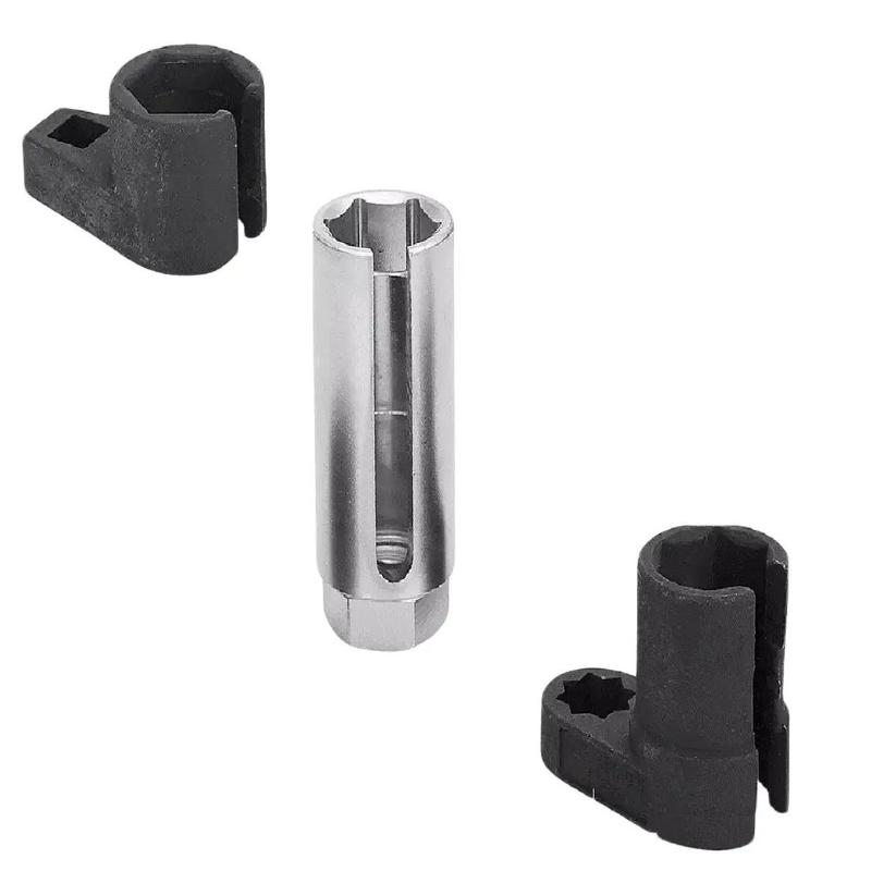 3PC OXYGEN LAMBDA SENSOR SOCKET REMOVAL SET 22mm 3/8" 1/2" Tool Kit Engine #26-7 4