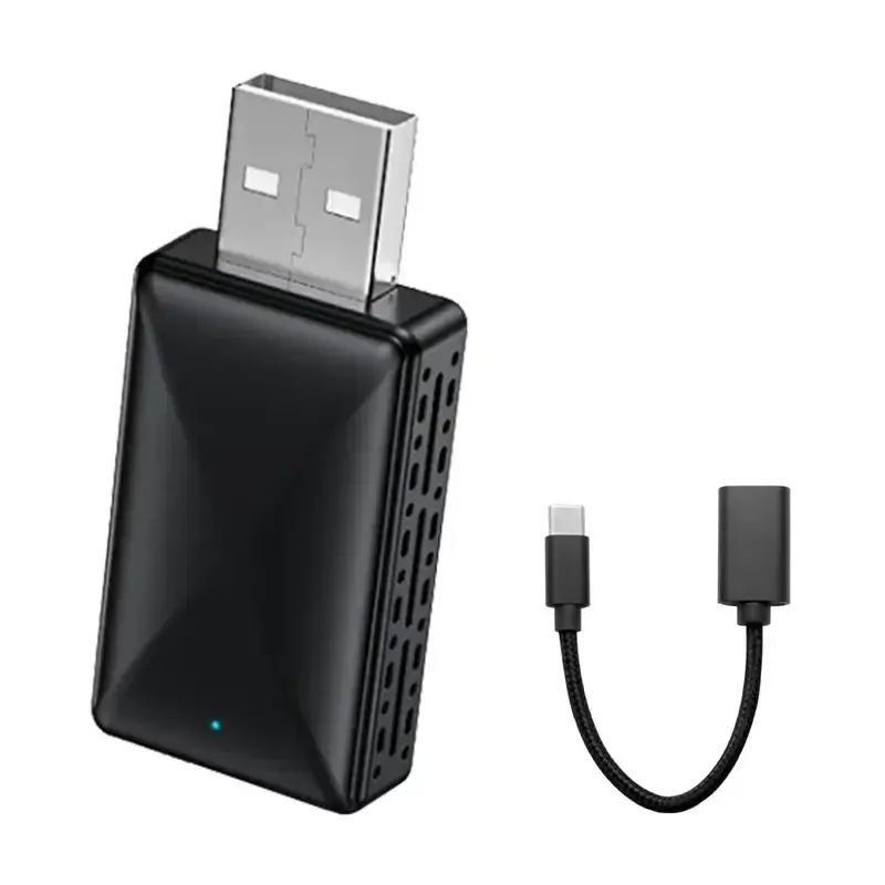 Car Wireless Box Adapter for Apple CarPlay, Car Play Wireless Adapter, Plug & Play Car Play Wireless Dongle, Car Electronics Accessories