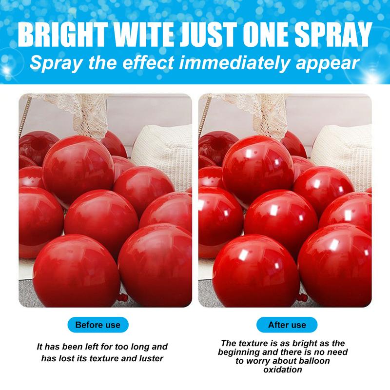 Product Introduction of Jue-Fish Aerosol Balloon Spray Balloon surface texture gloss lasting non-oxidation fading spray 6