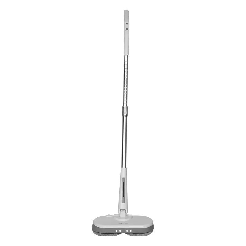 Cordless Electric Mop with Detachable Water Tank & Headlight - Quiet Rechargeable Hard Floor Cleaner for Tile, Hardwood, Laminate - White 1