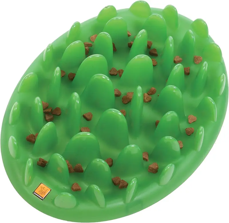 Company of Animals GREEN Mini Slow Interactive Feeder for Dogs, Best Fun Slow Feeder Dog Bowl, Anti-Gulp, Gobble Stopper, Mental Stimulation Dog Puzzle, Suitable for Puppy & Small, Medium & Large Dogs 7