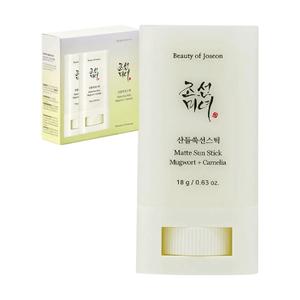 BEAUTY OF JOSEON Matte Sun Stick: Mugwort + Camelia SPF50+ PA++++ - Sunscreen Facial Uv Comfort Skincare