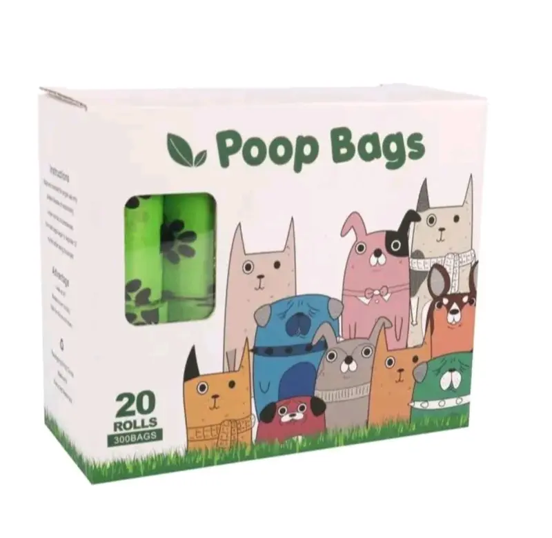 150 Extra-Strong Poop Bags (10 Rolls) for a Dogs & Cats 6
