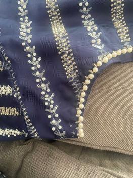 Product Review of Mahham Luxury Collection  Navy Blue D-12 from h**e m**e s**e 👩**🔪 1