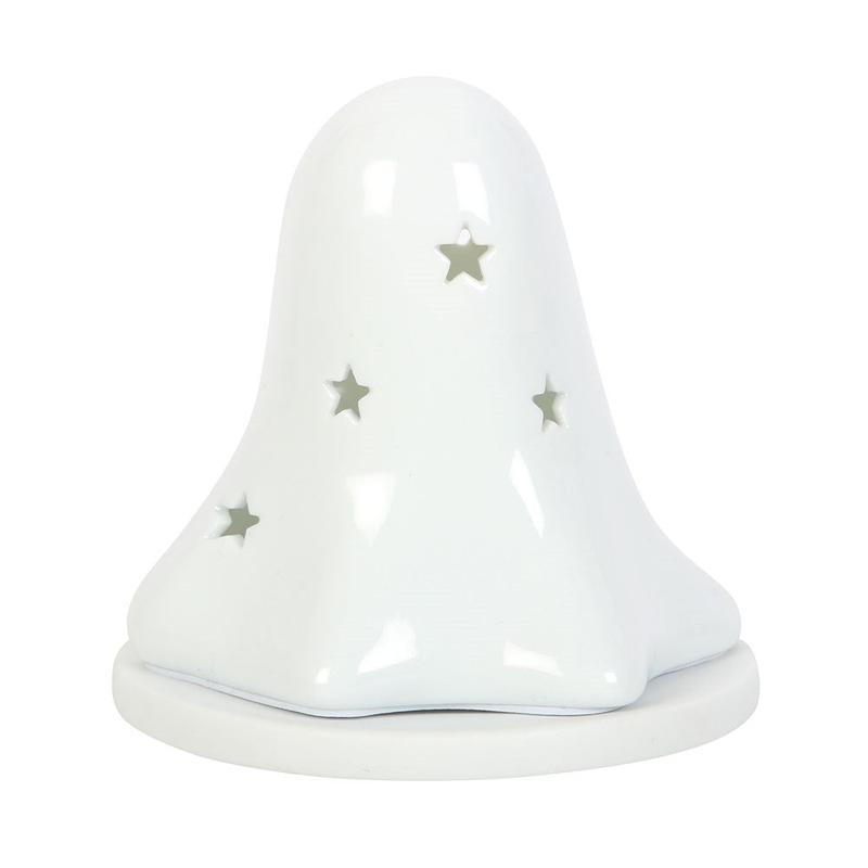 Gothic Gifts Ghost Tealight and Incense Cone Holder Ceramic Decor 7