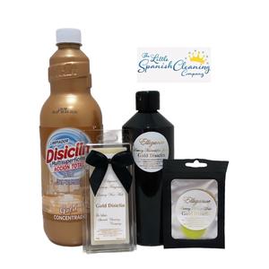 Top Seller The Gold Spanish Cleaning Bundle Disiclin Household Cleaner Home Fragrance Scent