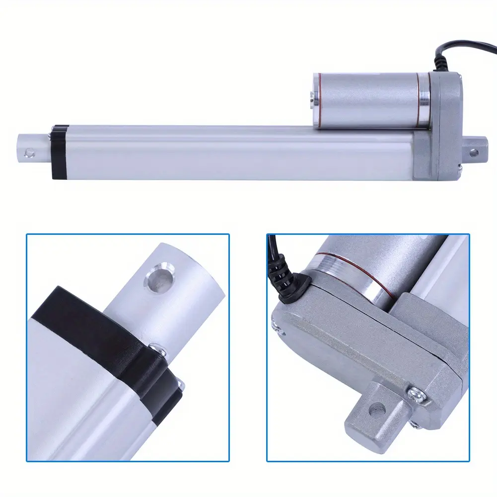 High-Power 12V Linear Actuator with Adjustable Stroke (200-750mm) - Durable Metal, Quiet Operation for Automotive & Industrial Use