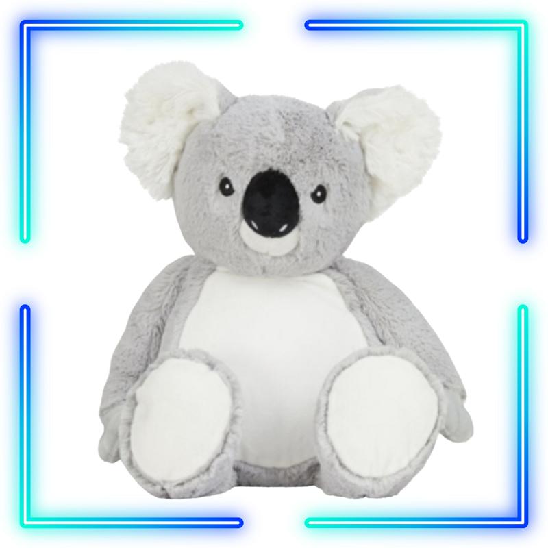 Personalised plush Koala Bear, Embroidered plush Koala Bear, Koala 1