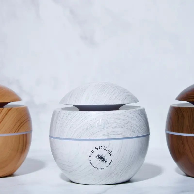 Mini Ultrasonic Humidifier - Aromatherapy Diffuser for Essential Oils difuser portable h2o cool mist car dehumidifier room diffusers home humidifiers 2