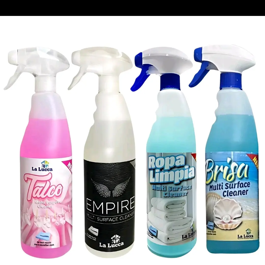 La Lucca Multi Surface Sprays, Available in BLUE, Brisa, Talco or Ropa Limpia Cleaner Cleaning Household Kitchen Pack Scented